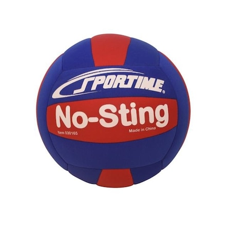 Wide Ball International Wide Ball International 1605446 Ball Volleyball No Sting - Sportime Red & Blue 1605446